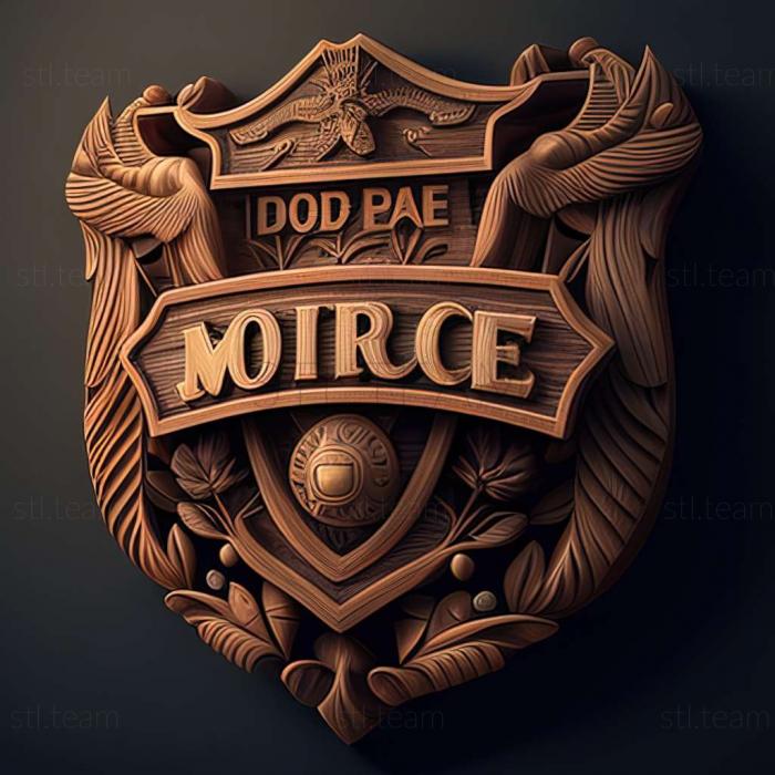 3D model Contraband Police game (STL)